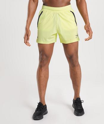 Pantalones Cortos Gymshark Apex 5" Perform Hombre Verde | CO 3902HAP